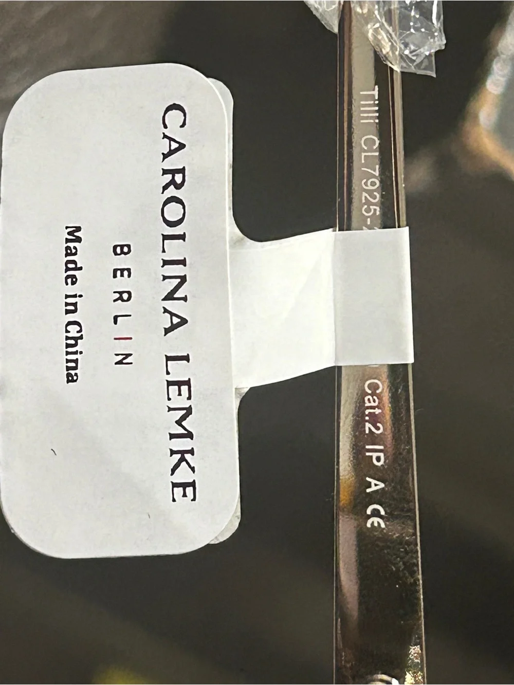 Carolina Lemke Women’s Tortoiseshell Cat-Eye Sunglasses - Brown Gradient NWT